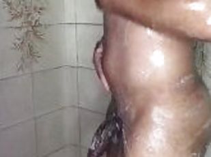 hot shower and handjob