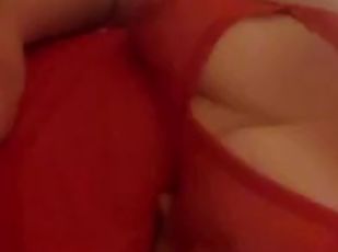 Loud moaning and huge orgasm