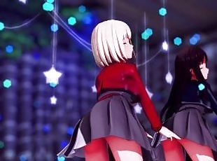 ?MMD Lycoris Recoil 4k/60fps??Chisato(?? ??) Takina(??? ???)?~?????????Heart Pie Dancehall HIMEHINA?