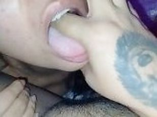 clitóris, orgasmo, cona-pussy, esguincho, lésbicas, latina, oral, cona, chupando