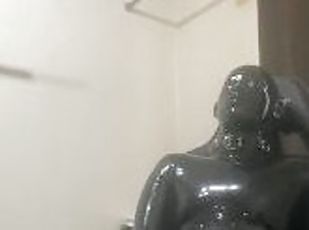 labasan, bdsm, fetish, latex, talian, bota, maskara, goma