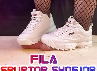 Fila Disruptor Shoejob, Cock Trample and Stomp with TamyStarly