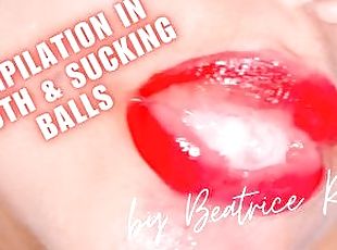 Amazing cumpilation!!! Sloppy, balls deep blowjob. Deepthroat comoilation.