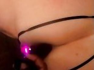 POV Mature Pawg milf BBW Step mom takes 16 inch anal dildo rough in big ass from BBC master