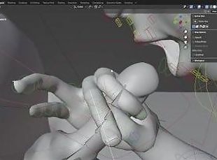 How to make Porn Animations in Blender - Animate a Blowjob  Primal Emotion Games