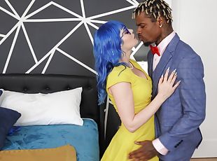 Interracial FFM threesome with kinky Jewelz Blu & Callie Brooks