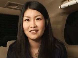 Hot POV Blowjob by Lovely Japanese Girl in Limousine