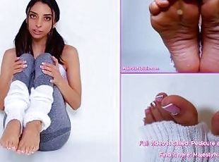 Foot Worship Audio - Femdom Feet MP3 - Findom Goddess - Pedicure - Teen Domme - Soles Toes
