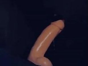 Sucking dildo who wants to get deepthroated? Hmu