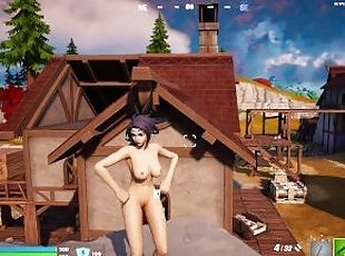 Fortnite gameplay (vikora nude)