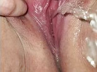 He Made My Pussy Huge Squirt Hard Long Orgasm