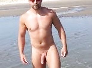 allaperto, gay, spiaggia, solitari, muscolosi