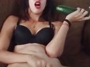 I get so horny being single that sometimes I fuck veggies and eat them without washing my cum off