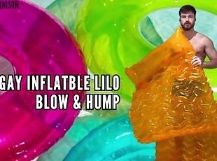 GAY INFLATABLE LILO BLOW & HUMP