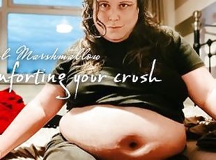 Your crush just broke up with her bf and came to see you! BBW TRANS GIRL