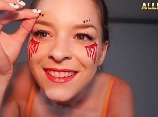 Je fais un cosplay D'HALLOWEEN SEXY + Peinture FLUO sur mon corps - VLOG HALLOWEEN