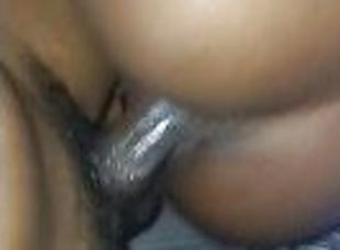 Ebony Schoolgirl Rides Dick Before Her Morning Class