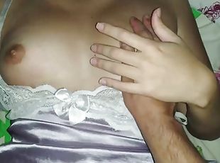 Creamy tight pussy takes cock and gets creampied. Real amateur video